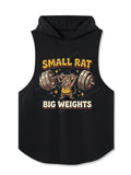 Small Rat Big Weights Hooded Tank