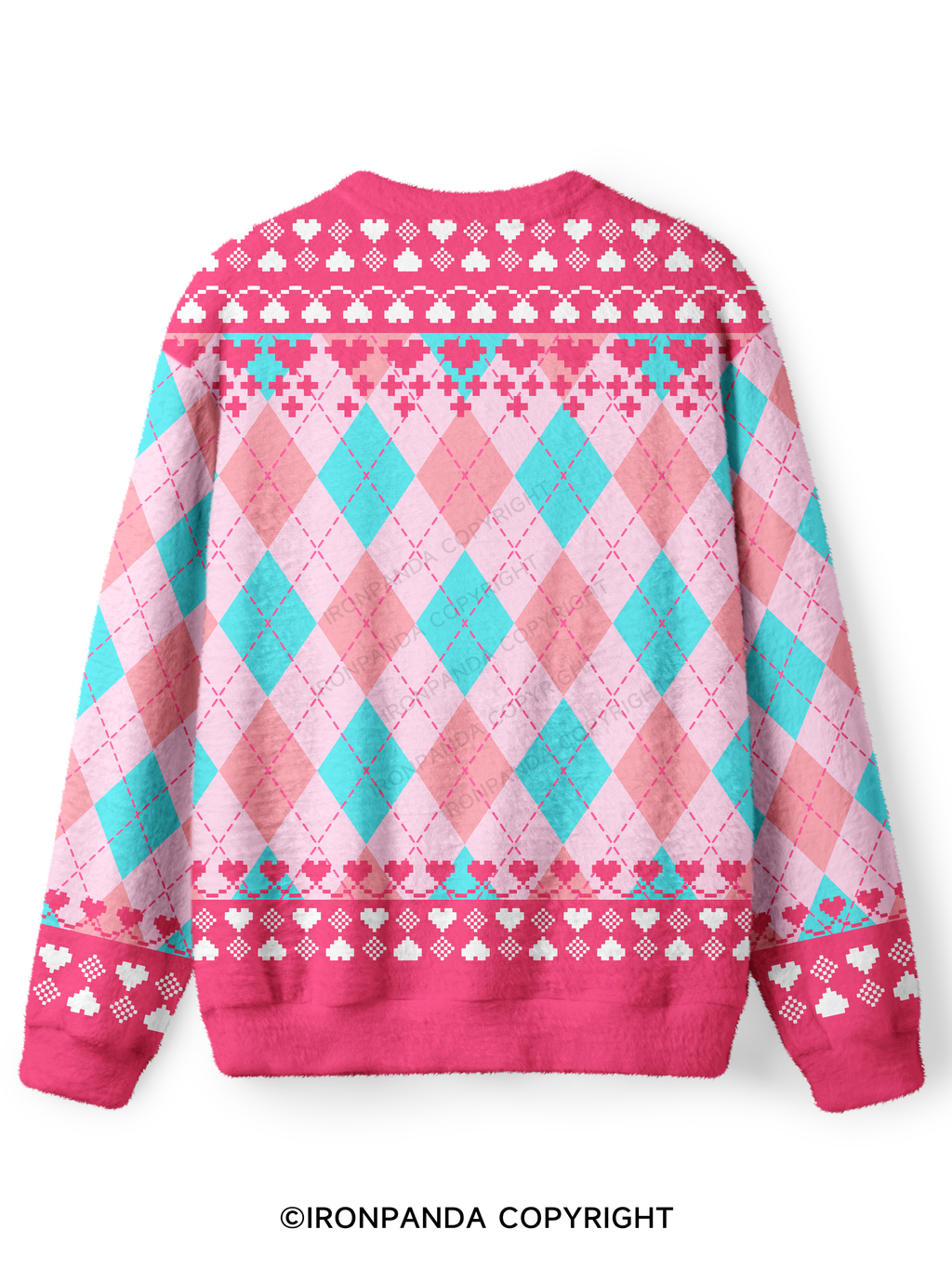 AUDIOBOOKS AND HOT GIRL LIFTS Ugly Fuzzy Fleece Sweater
