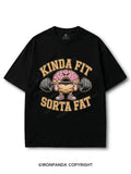 Kinda Fit Sorta Fat Donut Powerlifting COTTON PUMP COVER