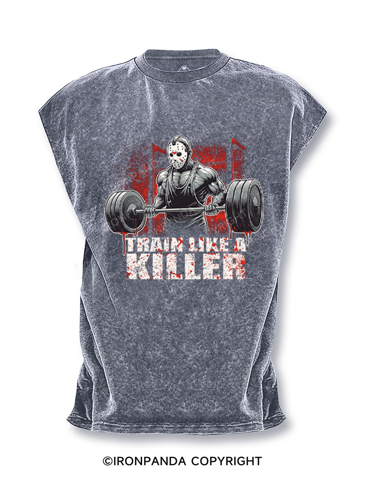 Train Like A Killer Cut Off Tank