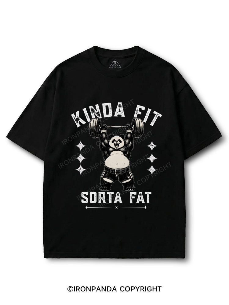 Kinda Fit Sorta Fat Panda Deadlift COTTON PUMP COVER