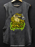 bro! Scoop Bottom Cotton Tank
