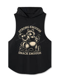 STRONG ENOUGH SNACK ENOUGH Hooded Tank
