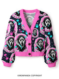 call me Crop Ugly Cardigan Sweater