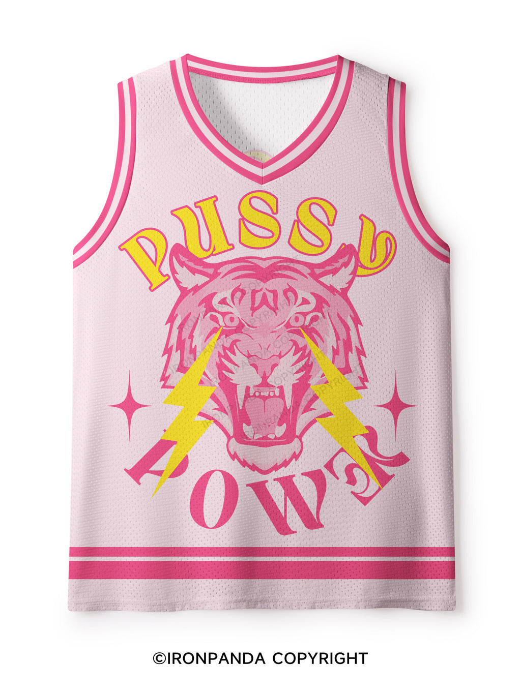 pussy power Mesh Tank Top