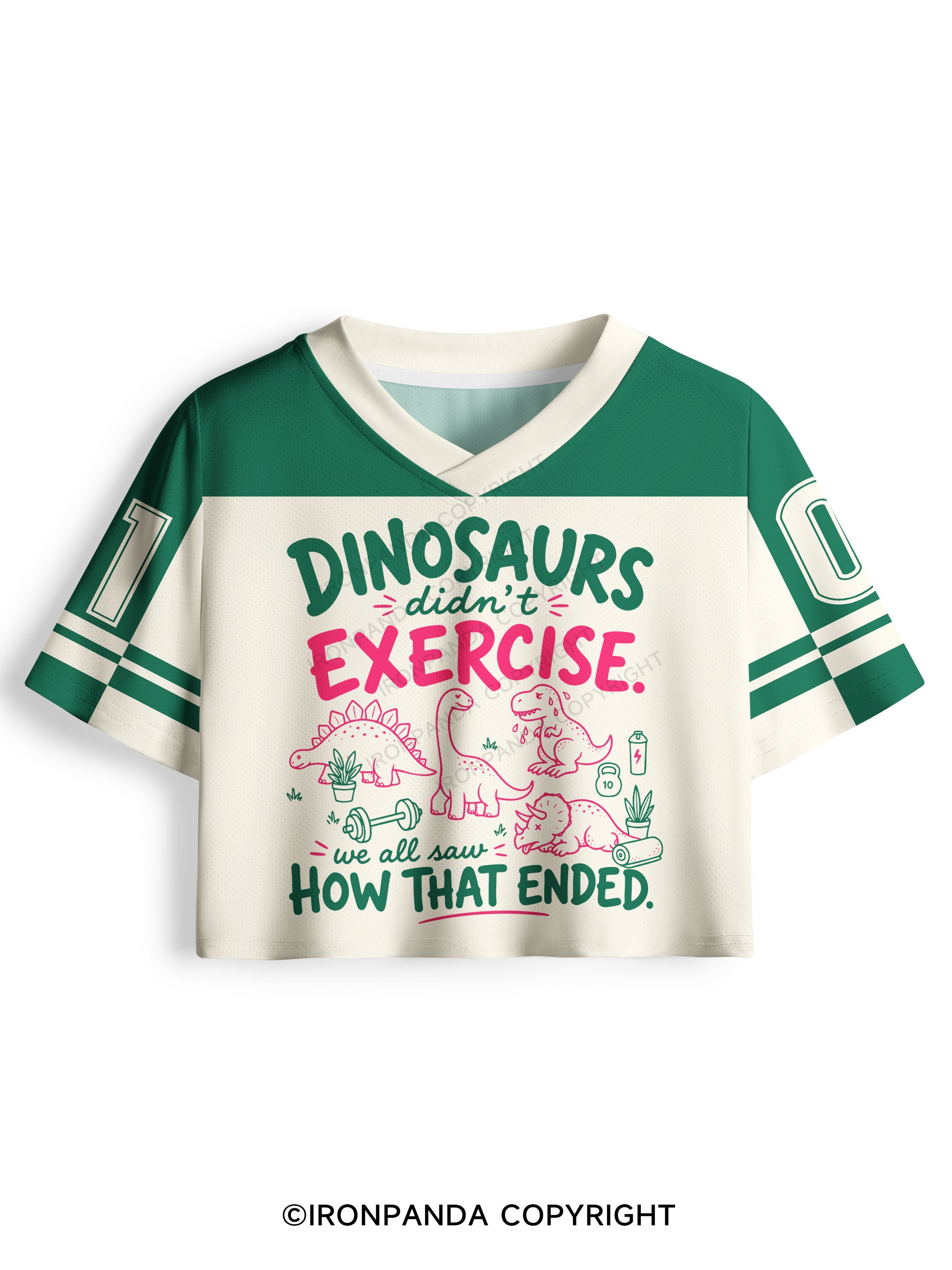 DINOSAURS DIDN'T EXERCISE. WE ALL SAW HOW THAT ENDED Pro Mesh Jersey