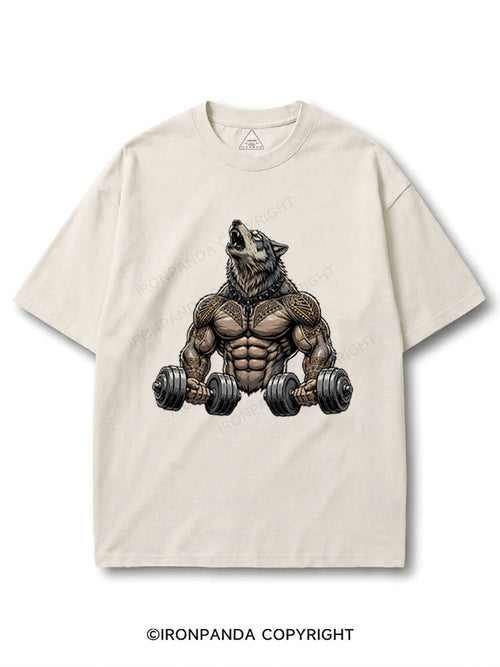 Alpha Wolf Dumbbell COTTON PUMP COVER