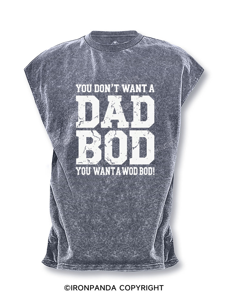 No to Dad bods...go WOD or go home Cut Off Tank