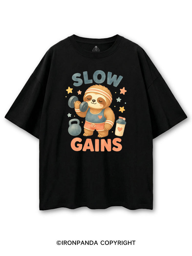 SLOW GAIN SLOTH GAINS COTTON PUMP COVER