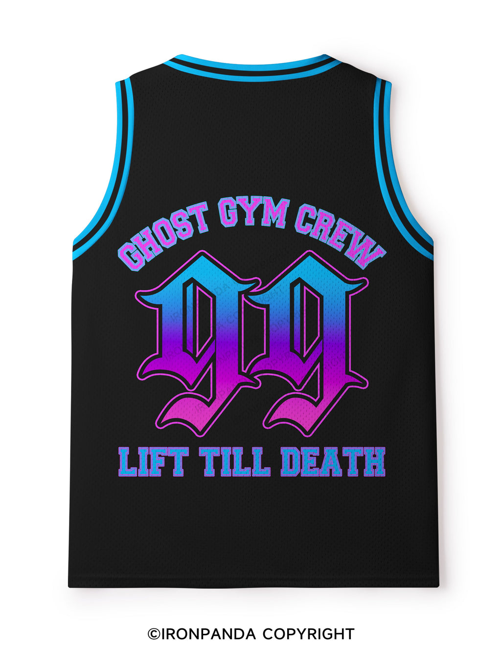 Weightlifting Skull Mesh Tank Top