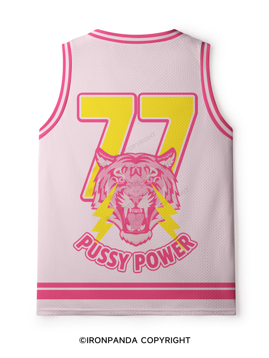 pussy power Mesh Tank Top