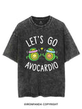 LET'S GO AVOCARDIO VINTAGE GYM SHIRT