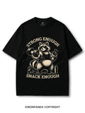 STRONG ENOUGH SNACK ENOUGH COTTON PUMP COVER