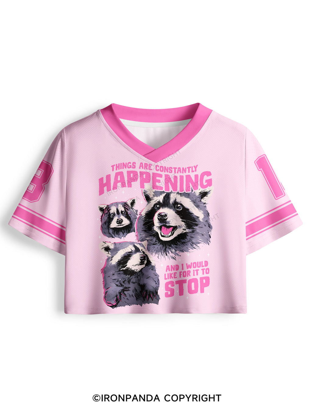 THINGS ARE CONSTANTLY HAPPENING AND I WOULD LIKE FOR IT TO STOP Pro Mesh Jersey