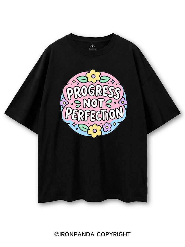 PROGRESS NOT PERFECTION COTTON PUMP COVER