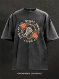 DREAM BIG START SMALL ACT DAILY Washed Gym Shirt