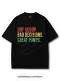 Dry scoop, bad decisions, great pumps COTTON PUMP COVER