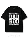 No to Dad bods...go WOD or go home COTTON PUMP COVER