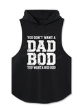 No to Dad bods...go WOD or go home Hooded Tank