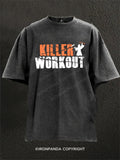 Killer Workout Washed Gym Shirt