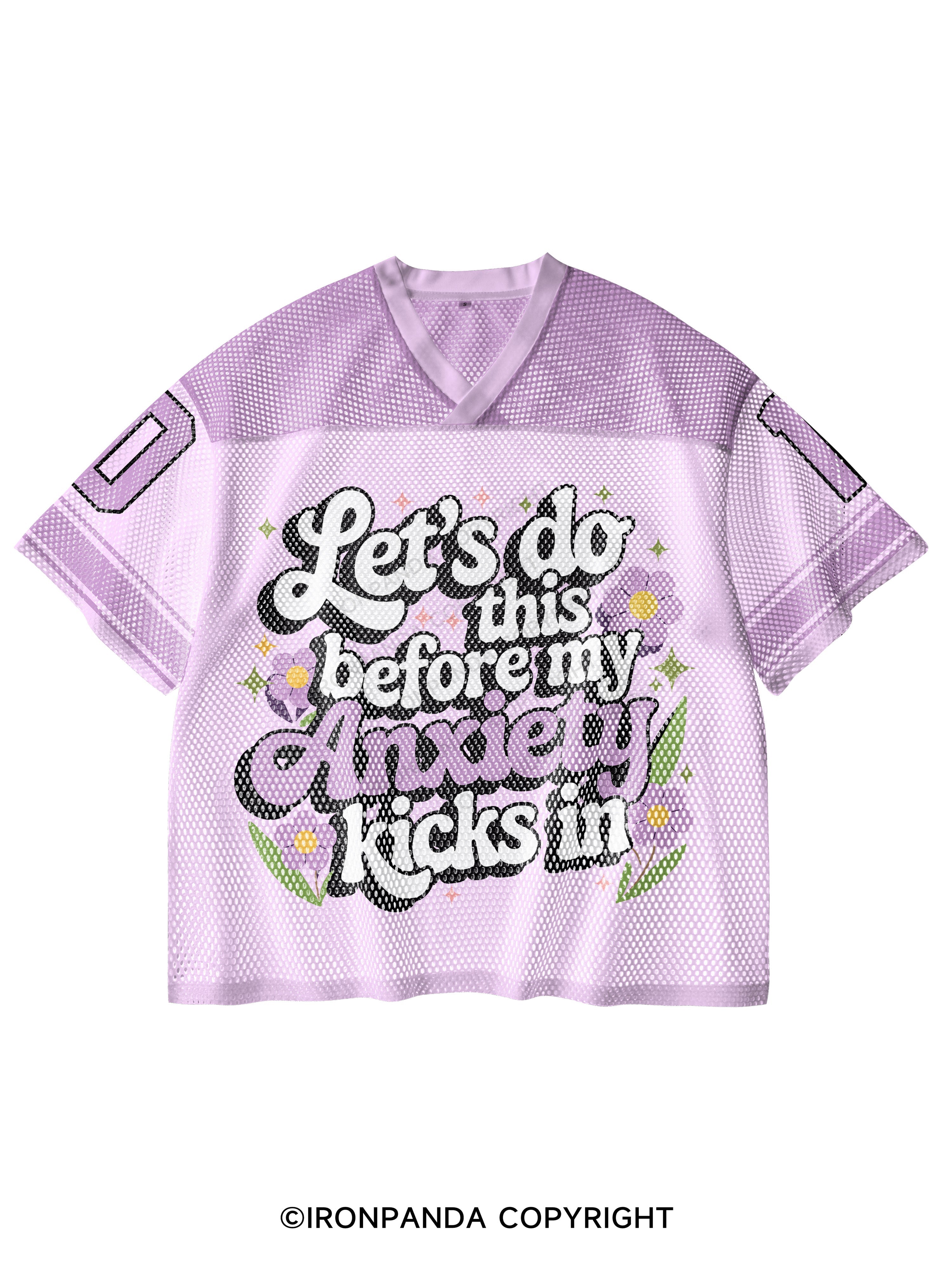 Let's do this before my anxiety kicks in funny V-Neck Open Hole Mesh Top