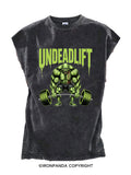 Undeadlift Funny Halloween Zombie Workout Cut Off Tank