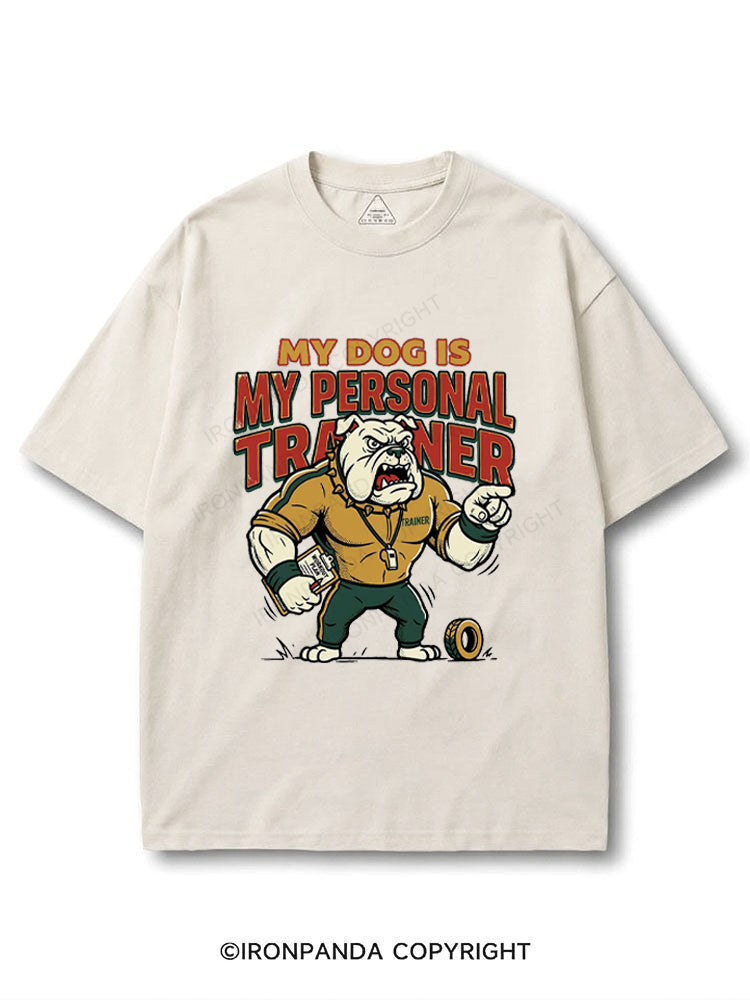 My Dog Is My Personal Traine COTTON PUMP COVER