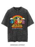 WE'RE ALL IN THIS TOGETHER HOSTAGES OF THE GYM VINTAGE GYM SHIRT