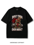 Dost Thou Even Hoist Funny T-Rex Dinosaur COTTON PUMP COVER