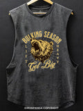 Bulking Season GET BIG Scoop Bottom Cotton Tank