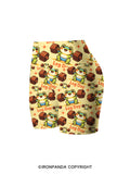 leg day Printed Yoga Cycling Shorts