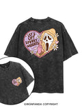 LET'S LIFT SPOOKY WEIGHTS printed Gym Shirt
