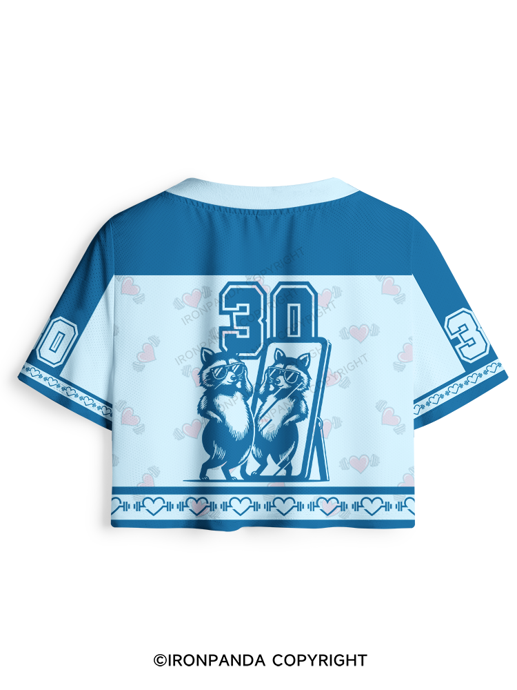 DAMN, MIGHT HAVE TO CALL IN THICC TODAY RACCOON Pro Mesh Jersey