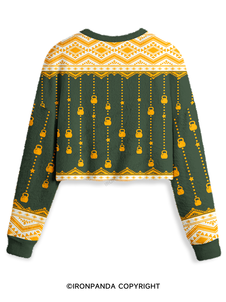 EVERYTHING HURTS AND I'M TIRED Crop Ugly Sweater
