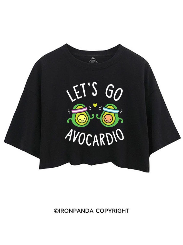 LET'S GO AVOCARDIO CROP TOPS
