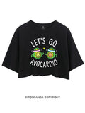 LET'S GO AVOCARDIO CROP TOPS