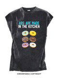 Donut Abs Are Made In The Kitchen Cut Off Tank