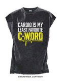 Cardio Is My Least Favorite C Word Cut Off Tank