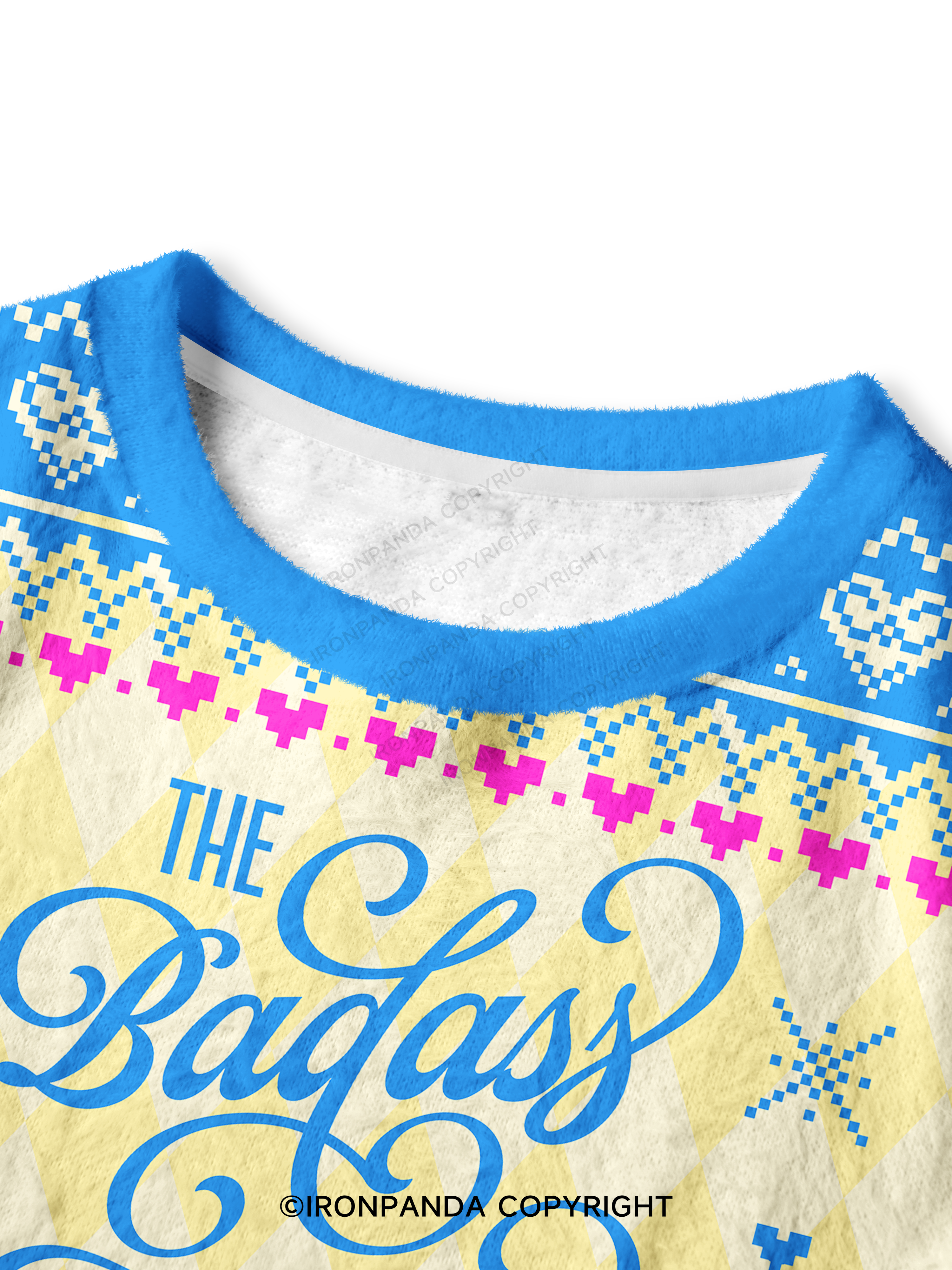 THE BADASS MOMS CLUB Crop Ugly Sweater