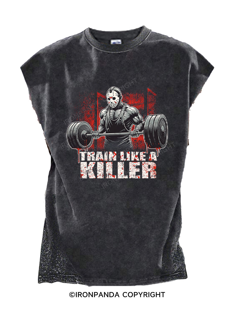 Train Like A Killer Cut Off Tank