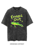 FROGGED OUT VINTAGE GYM SHIRT