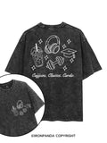 CAFFEINE. CLASSES. CARDIO printed Gym Shirt