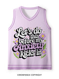 Let's do this before my anxiety kicks in funny Mesh Tank Top